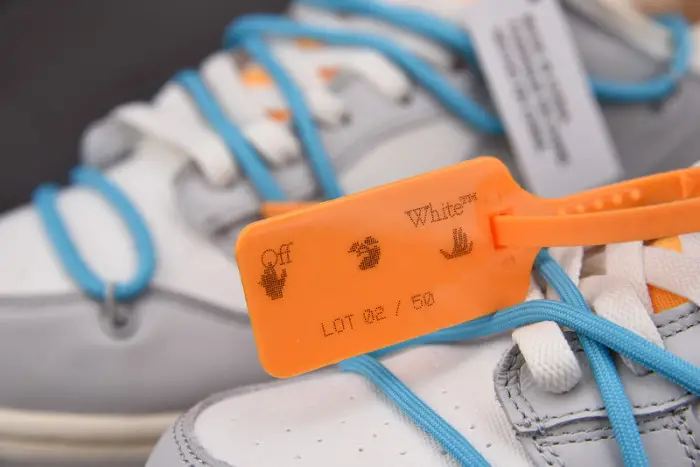 O-W  X DUNK LOW “02 OF 50”