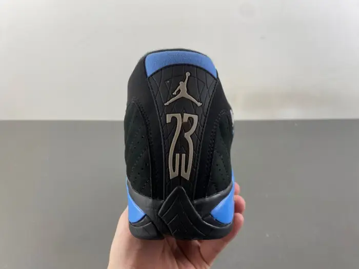 Jordan 14 Retro Black University Blue (2026)-487471-002 