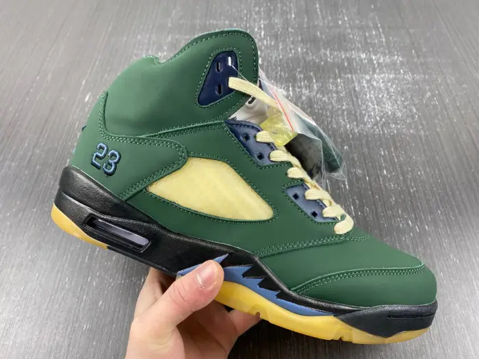 Air Jordan 5 "Navy Green” AMM-FZ5758-003 