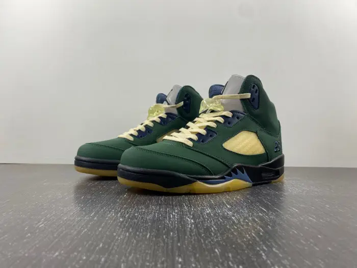 Air Jordan 5 "Navy Green” AMM-FZ5758-003  DEC689