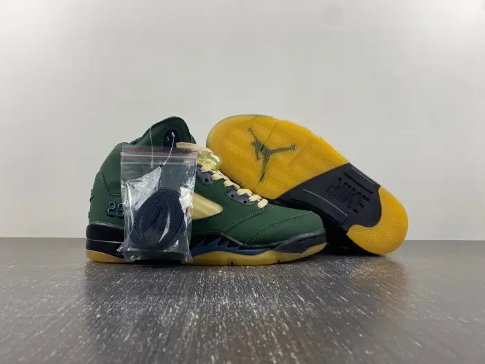 Air Jordan 5 "Navy Green” AMM-FZ5758-003 