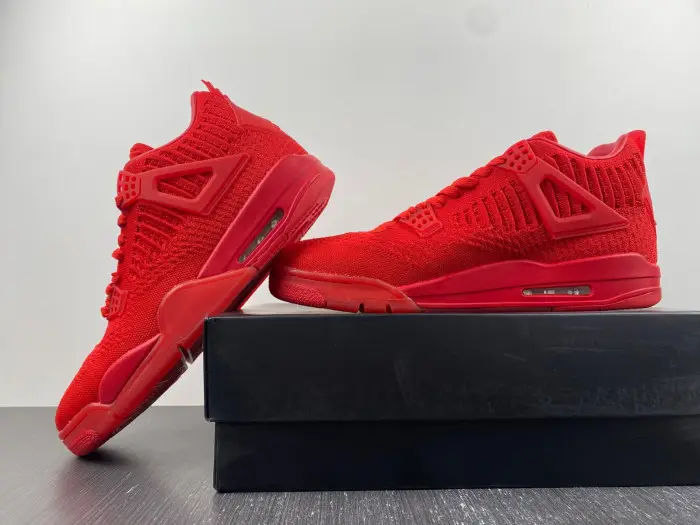 Jordan 4 Retro Flyknit Red-AQ3559-600 