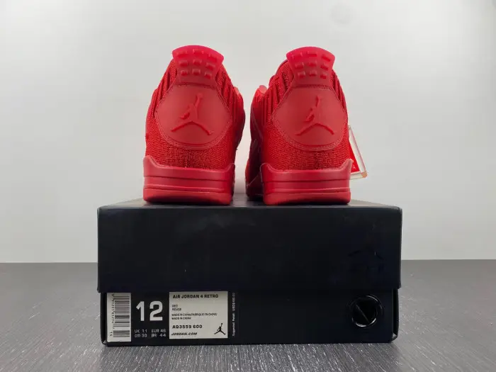 Jordan 4 Retro Flyknit Red-AQ3559-600 