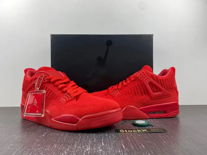 Jordan 4 Retro Flyknit Red-AQ3559-600 