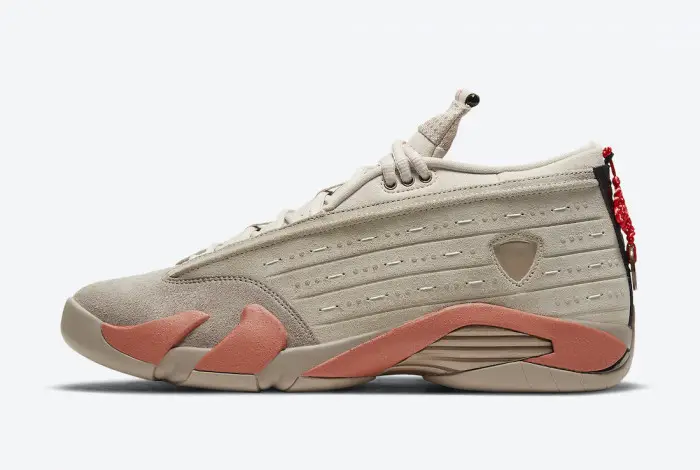 Clot Air Jordan 14 Low Sepia Stone BCAA1804