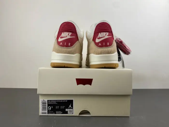 Air Jordan 3 x Levi's® Ecru Denim -IR0910-400 