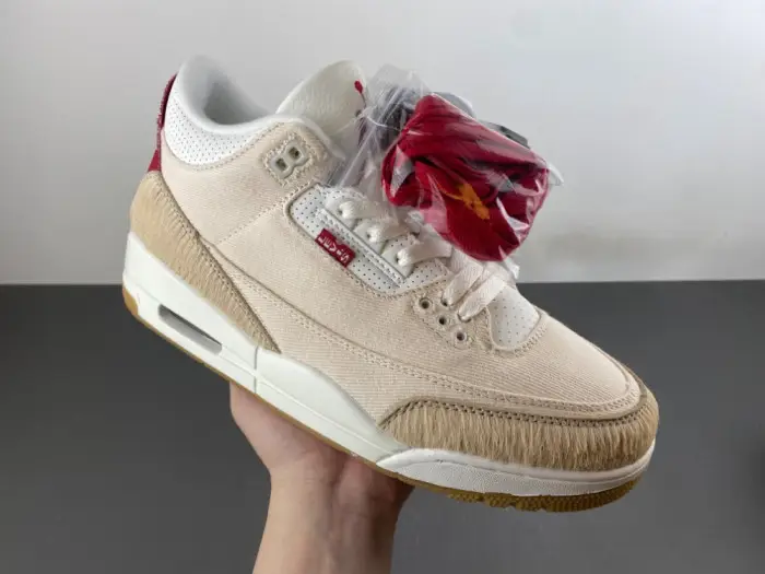 Air Jordan 3 x Levi's® Ecru Denim -IR0910-400 