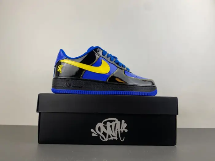 Central Cee x SYNA WORLD x Nike Air Force 1 Low Racer Blue- 