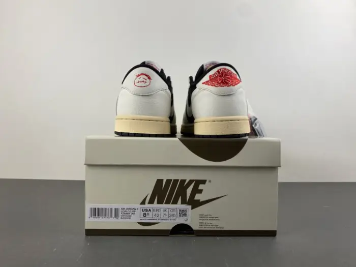 Travis Scott x Jordan Air Jordan 1 5.0 Low "Medium Olive"-XZ6868 001 