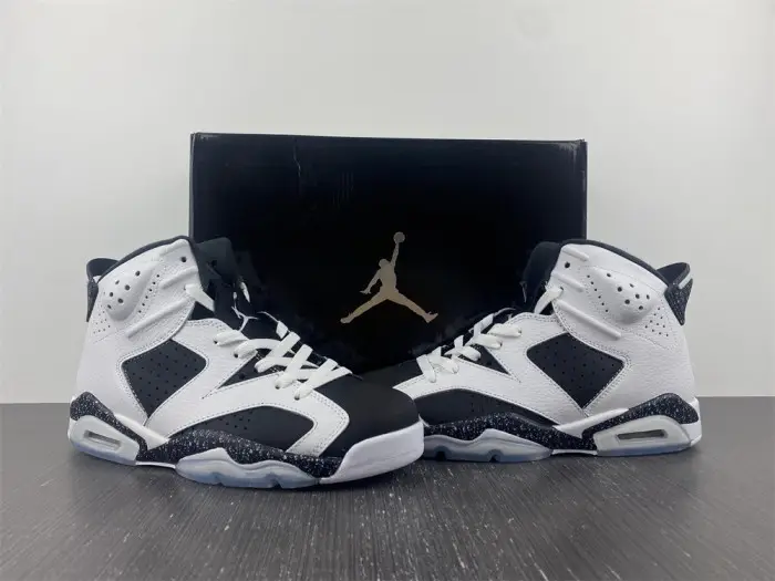Jordan 6 Retro Oreo-384664-101 