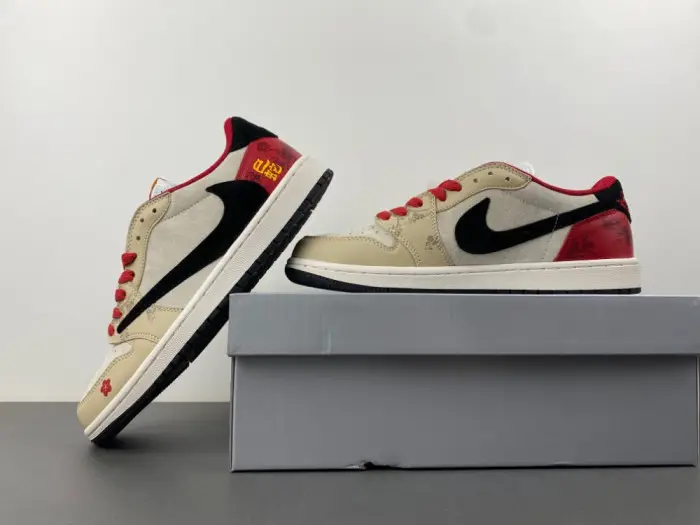 Travis Scott x Fragment Design x Air Jordan 1 Low OG-DM7866-077 