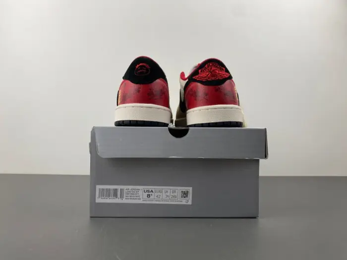 Travis Scott x Fragment Design x Air Jordan 1 Low OG-DM7866-077 