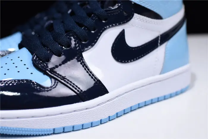 Air Jordan 1 UNC Patent Leather 