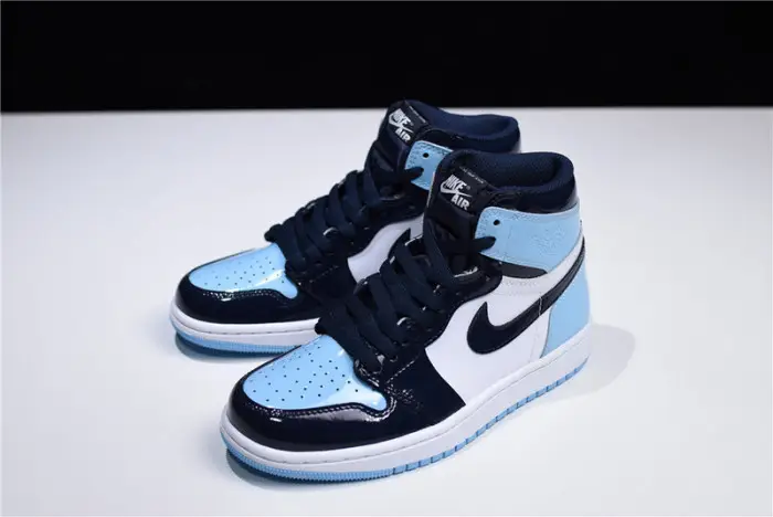 Air Jordan 1 UNC Patent Leather 