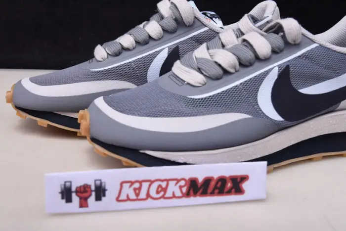 Nike LD Waffle sacai CLOT Kiss of Death 2 Cool Grey-DH3114-001 