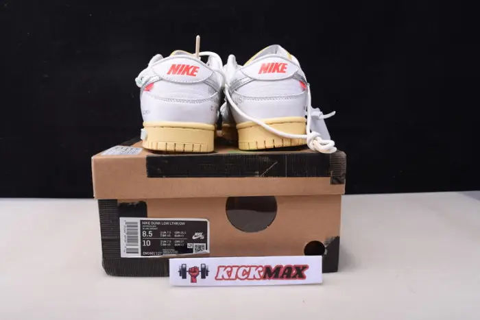 O-W  X DUNK LOW “01 OF 50” 