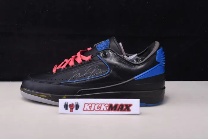 AIR Jordan 2 Retro Low SP O-W  Black Blue AEFA1384