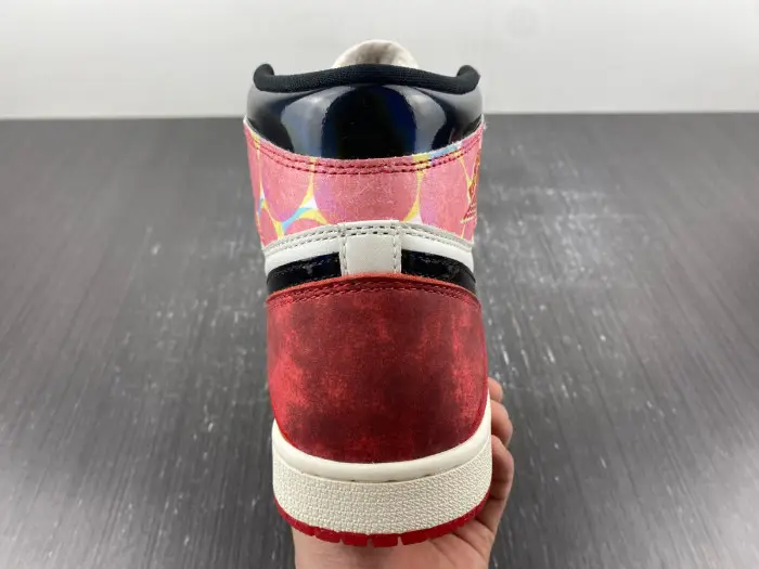 Jordan 1 High OG Spider-Man Across the Spider-Verse- 