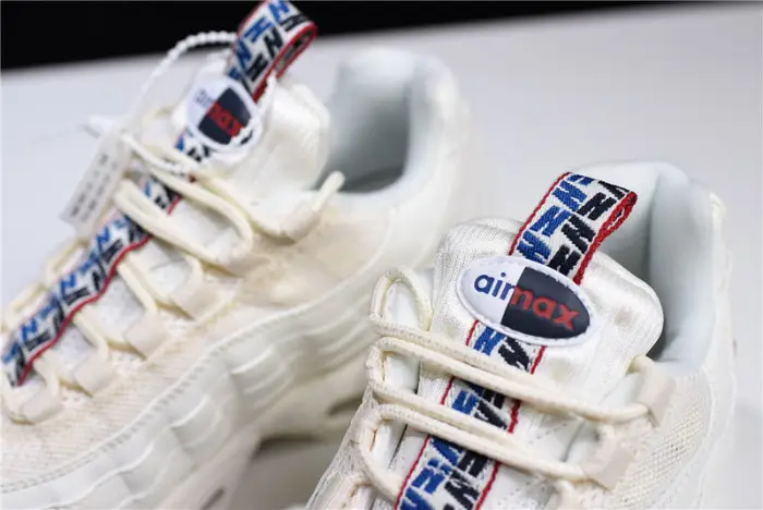 Nike AIR MAX 95 TT "PULL TAB"  white  gym blue - gym red 