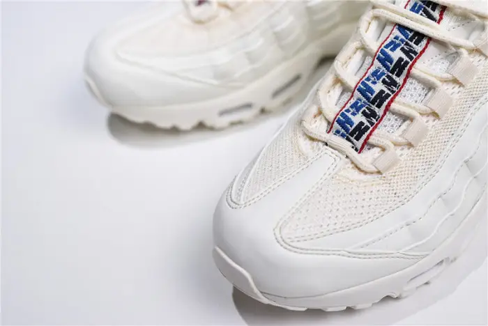 Nike AIR MAX 95 TT "PULL TAB"  white  gym blue - gym red 