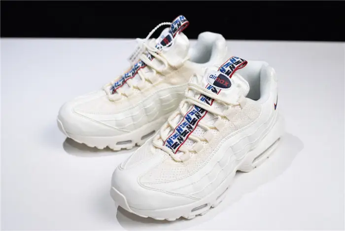 Nike AIR MAX 95 TT "PULL TAB"  white  gym blue - gym red 
