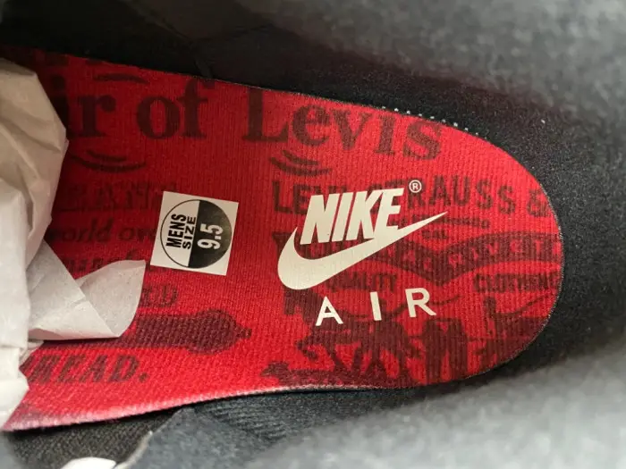 Air Jordan 3 x Levi's Indigo and Gym Red-IH7959-400 