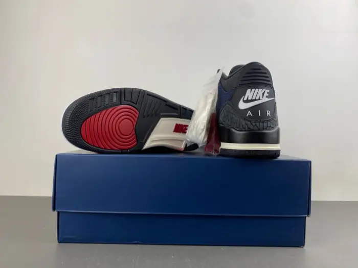 Air Jordan 3 x Levi's Indigo and Gym Red-IH7959-400 