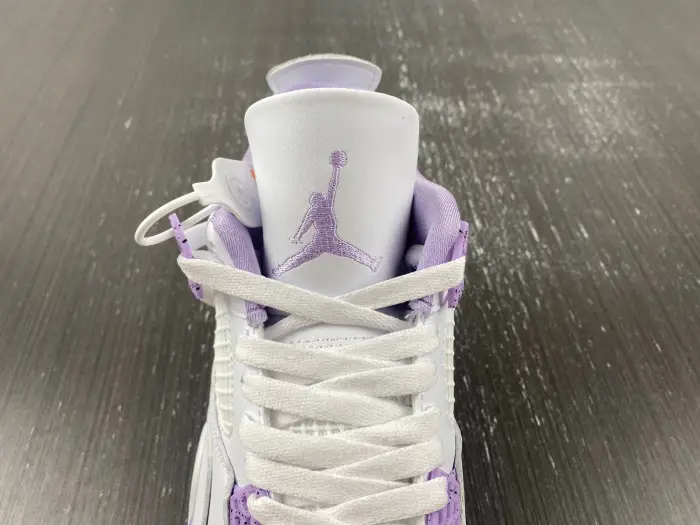 Air Jordan 4 White and Purple-CT8527-115 