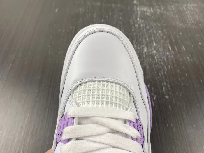 Air Jordan 4 White and Purple-CT8527-115 