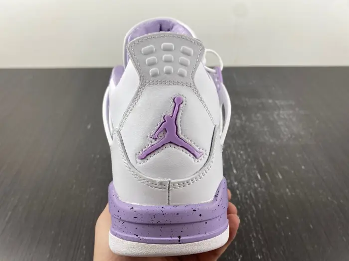 Air Jordan 4 White and Purple-CT8527-115  FDFEE1244