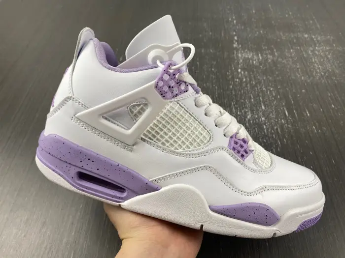 Air Jordan 4 White and Purple-CT8527-115 