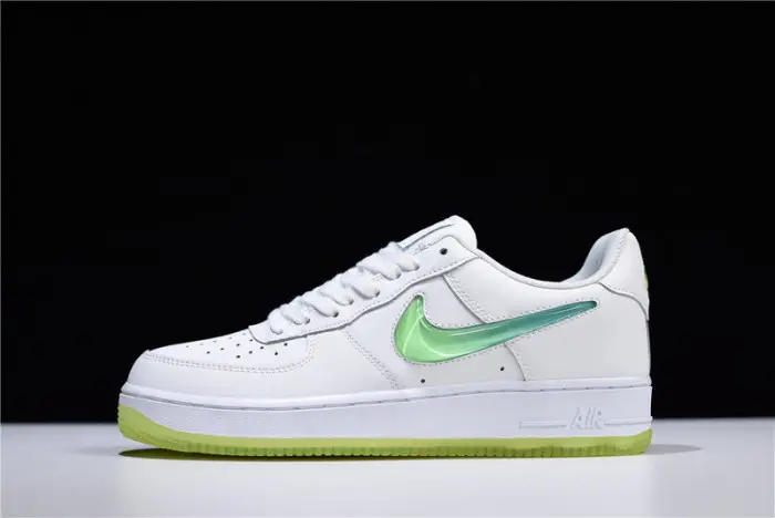 Nike Air Force 1 White Hyper Jade Volt CCCDF2161
