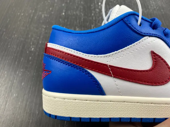 Jordan 1 Low Sport Blue Gym Red-DC0774-416 