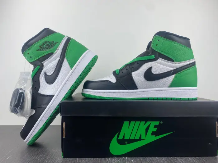 Jordan 1 Retro High OG Lucky Green- 