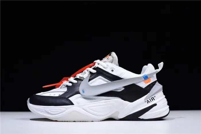 O-W  x nike M2K tekno Black ,White DCBB171