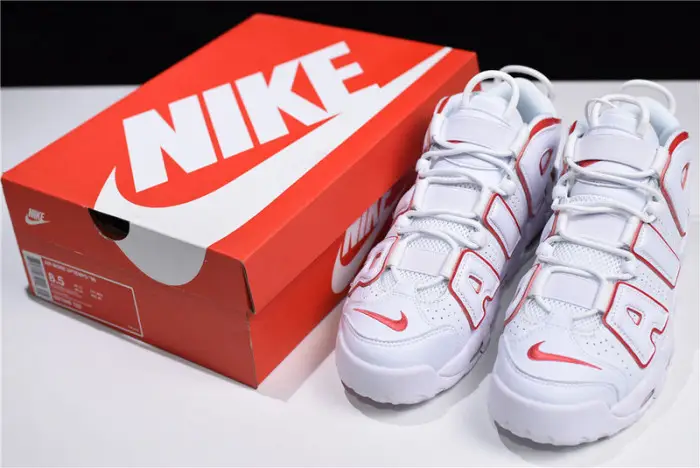 Nike Air More Uptempo ′96 White Red 