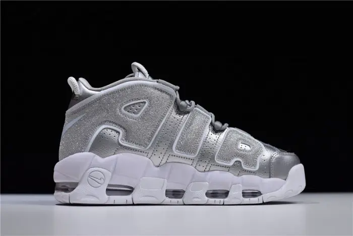 Nike Air More Uptempo Metallic Silver 