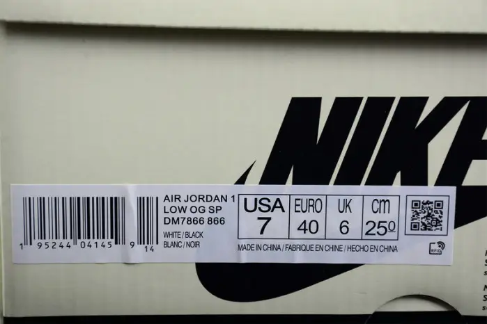 TRAVIS SCOTT X AIR JORDAN 1 LOW OG -DM7866-866 