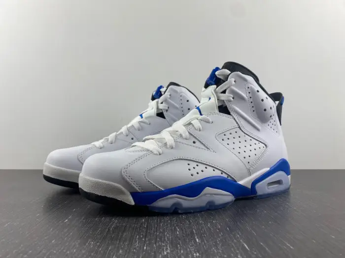 Jordan 6 Retro Sport Blue-384664-107  BCD1100
