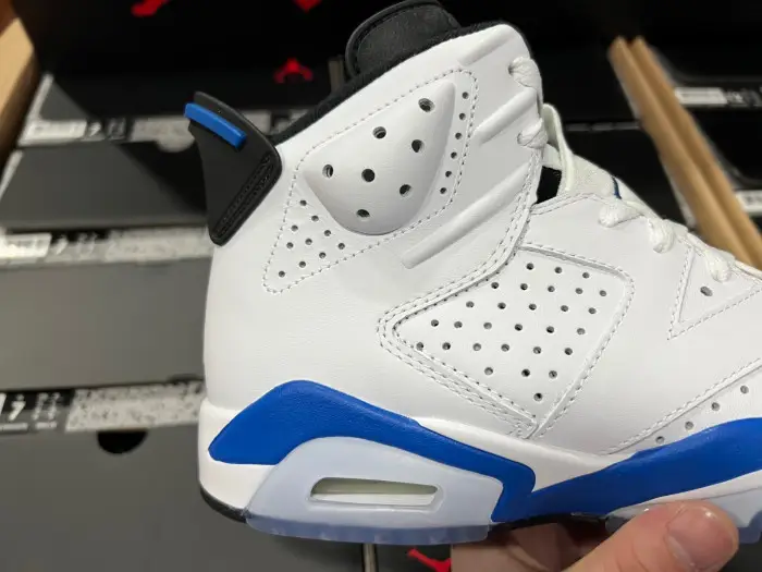 Jordan 6 Retro Sport Blue-384664-107 