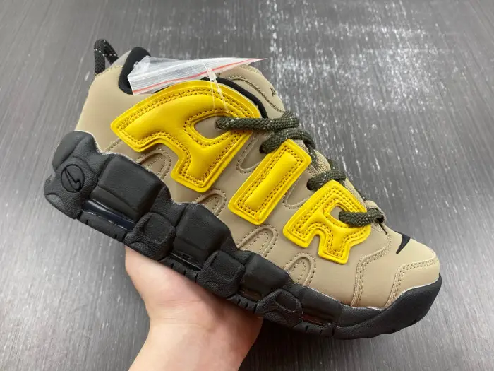 Nike Air More Uptempo Low AMBUSH Vivid Sulfur Limestone-FB1299-200 