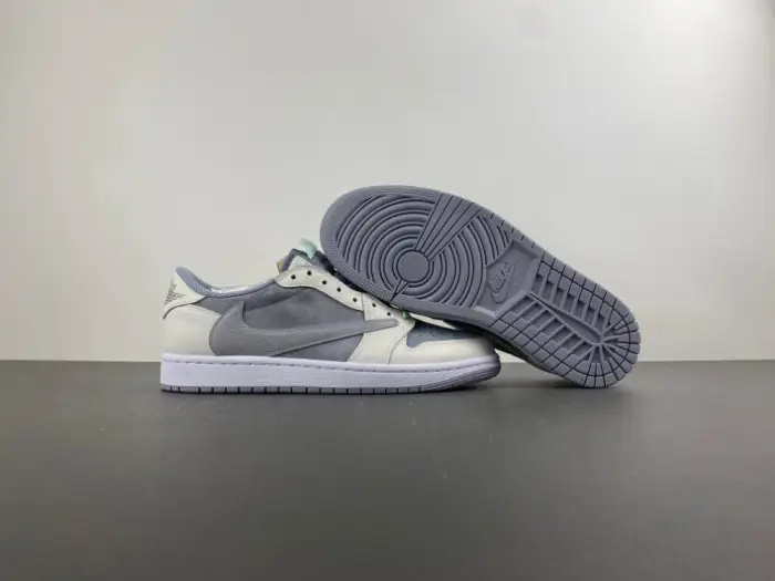 Travis Scott x Jordan Air Jordan 1 Low "Medium Olive"-HQ2004-400 