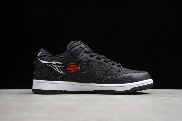 Wasted Youth × Nike Dunk SB Low “Black” DD8386-001 