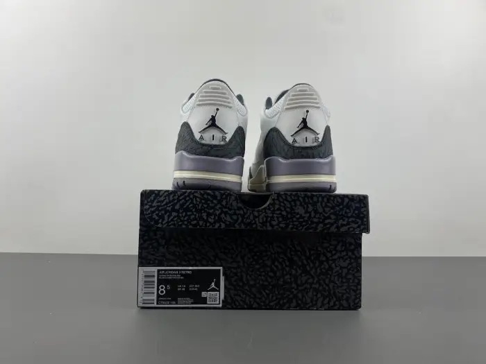 Air Jordan 3 “Cement Grey”-CT8532-106 