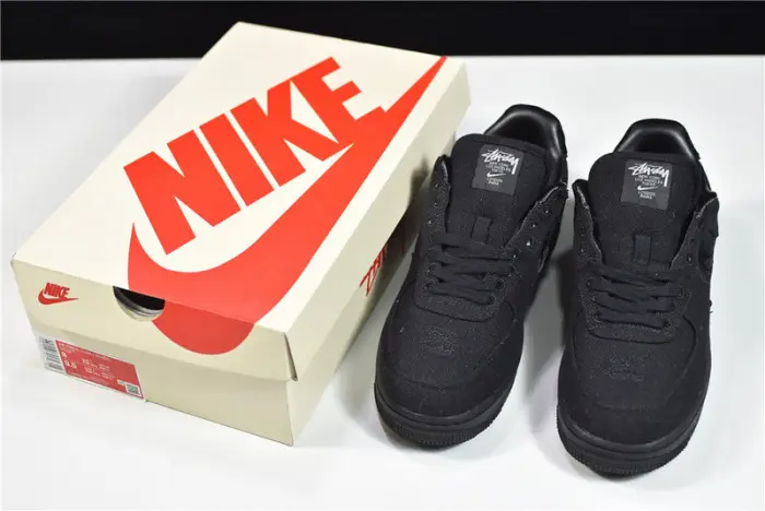 Nike Air Force 1 Low Stussy Black 