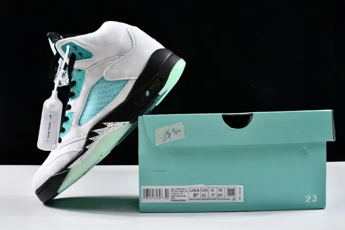 Air Jordan 5 Retro Island Green 