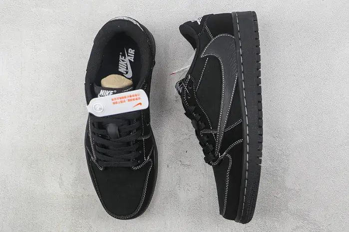 TRAVIS SCOTT X AIR JORDAN 1 LOW OG BLACK-DM7866-168 