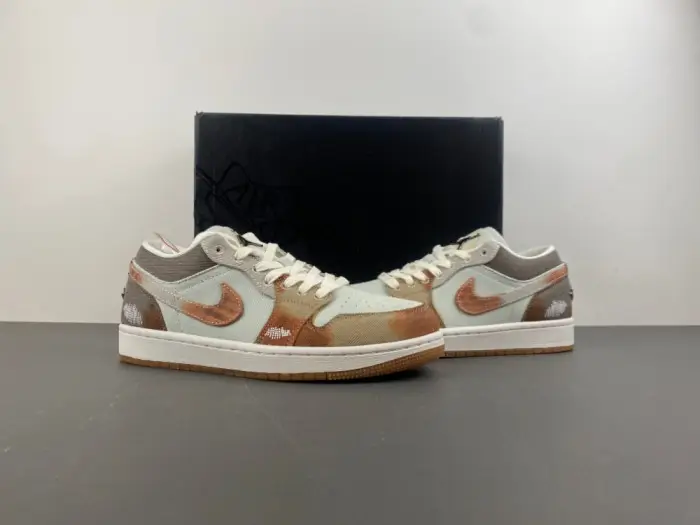 Jordan 1 Low SE Multi-Color Sail Light Bone-IM6664- 991 