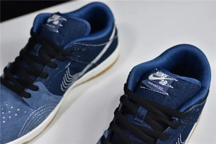 Nike SB Dunk Low Sashiko Denim Gum 