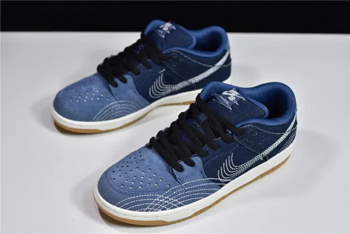 Nike SB Dunk Low Sashiko Denim Gum 